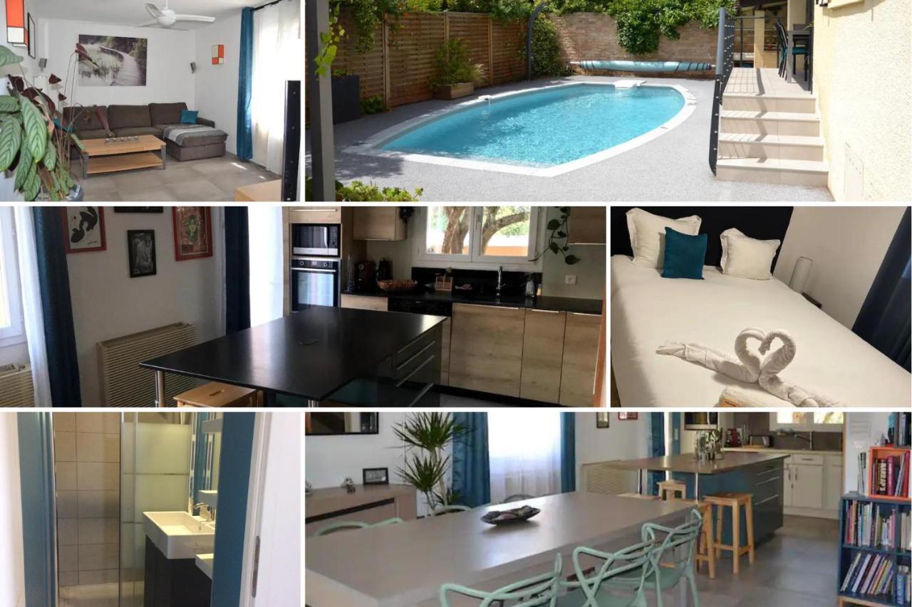 Jolie Villa, Piscine, 10Min Centre Ville, Wifi Montpellier Dış mekan fotoğraf